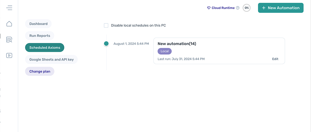 how to manage your scheduled automation bot runs